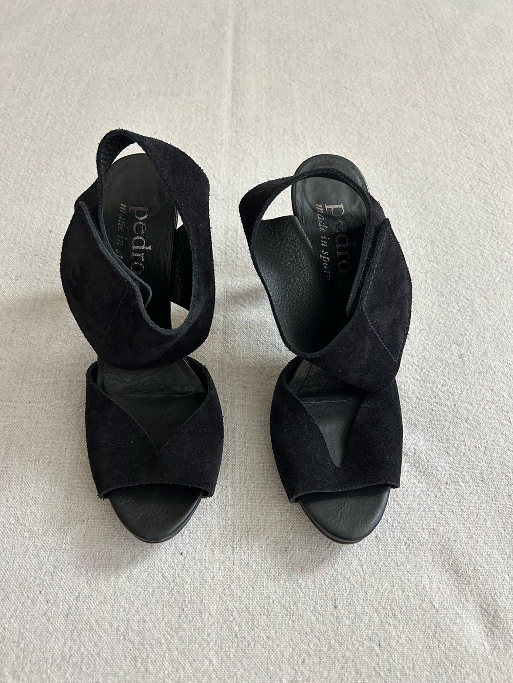Pedro Garcia Sissel Ankle Cuff Sandal, Black